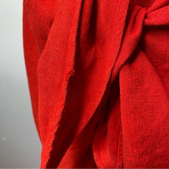 ⚜️❤️VINTAGE DKNY❤️⚜️ size. 4 Red wrap dress - Picture 4 of 10